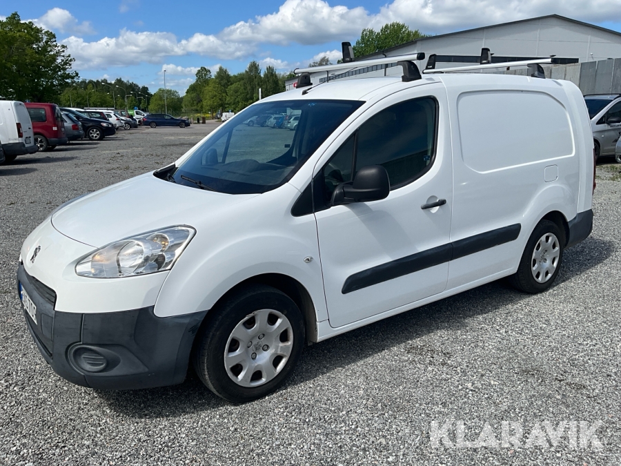 Transportbil Peugeot Partner Utökad Last 1.6 HDi Man