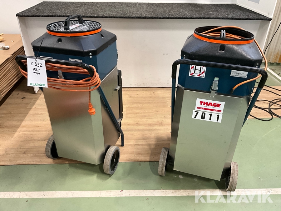 Luftrenare 2st Dustcontrol DC AIRCUBE 2000