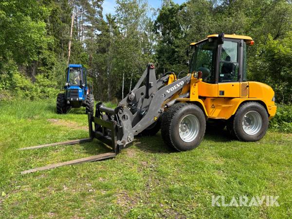 Hjullastare Volvo L35B PRO med redskap
