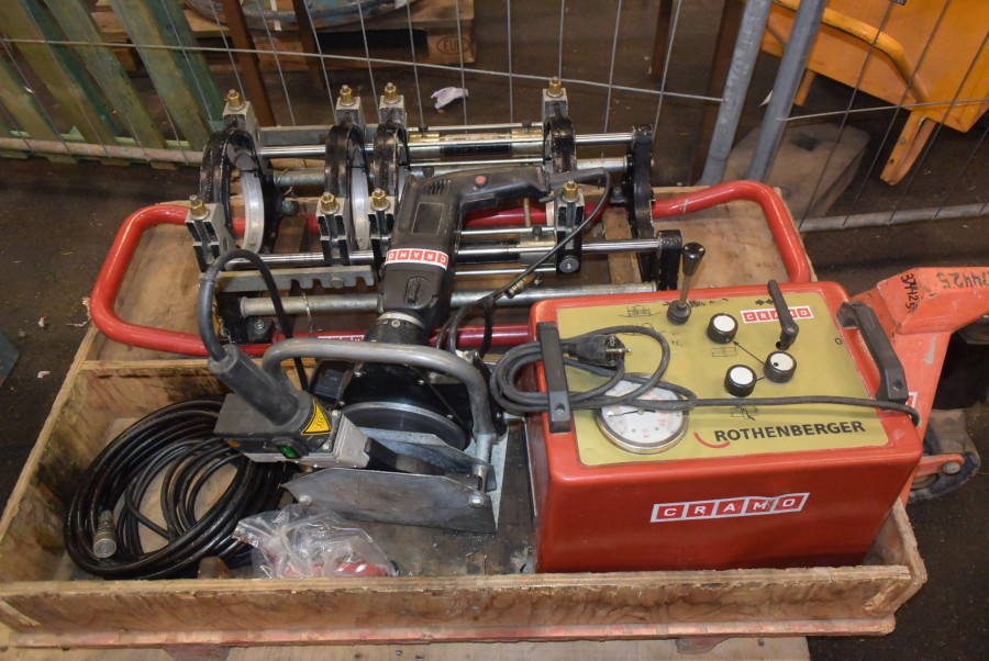 Stumsvets för PE rör