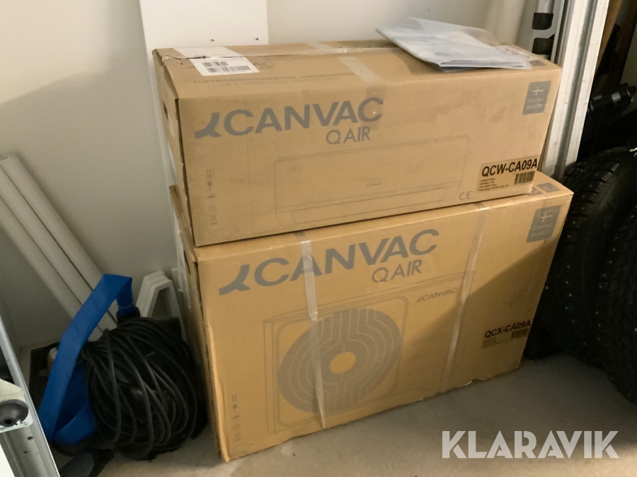 Luftkonditionering CANVAC Q AIR - C serie / Inne och utedel