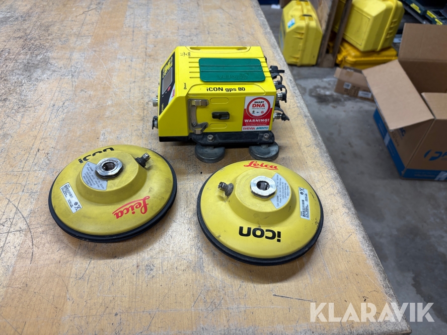 Dubbel GPS för maskinstyrning Leica Icon GPS 80