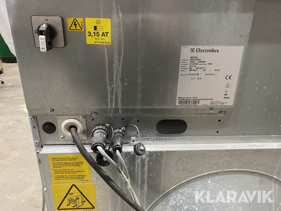 Tvättmaskin Electrolux W5105H, Linköping, Klaravik auktioner