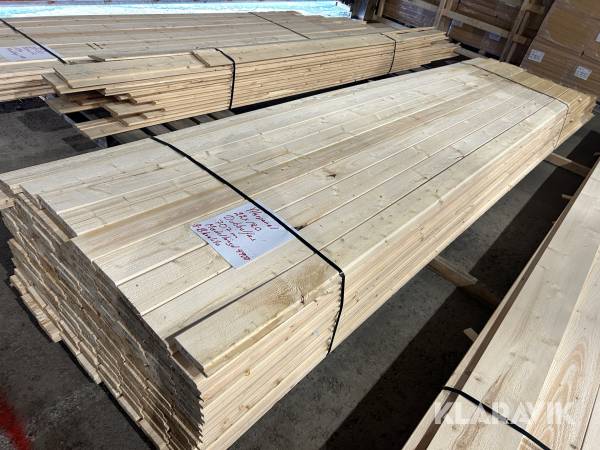 Ytterpanel 22x120 dubbelfas