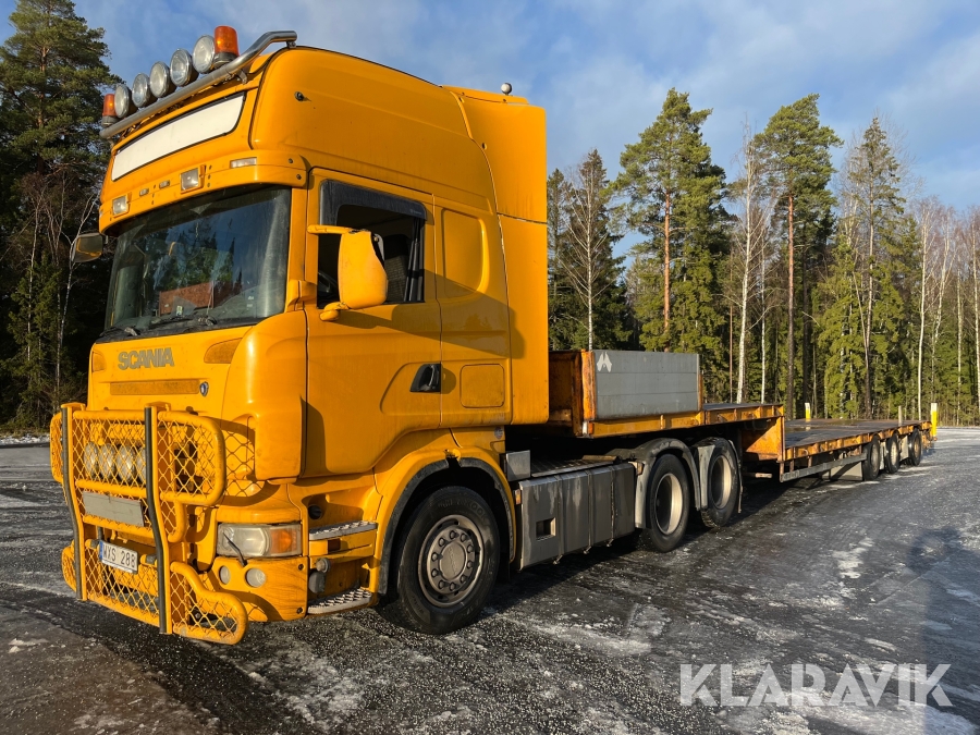 Maskintrailer ekipage Scania R420LA6x2MNA