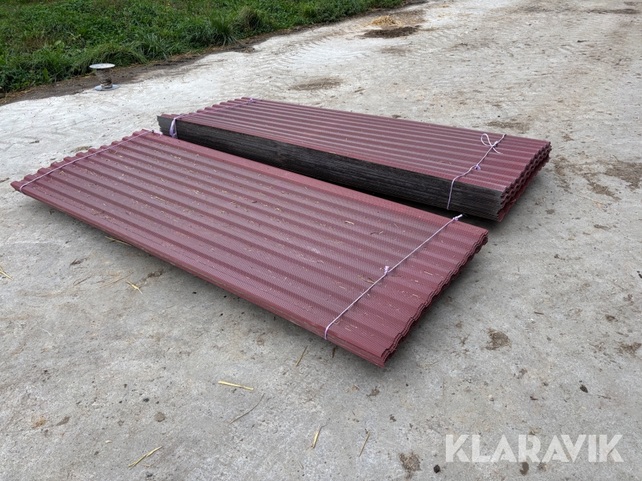 Perforerad plåt ca 55 st