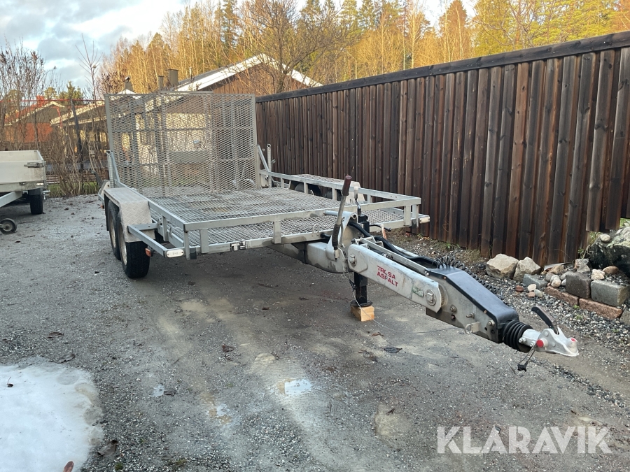 Personbilssläp / entreprenadsläp Sävsjösläpet FA350X185SVAN
