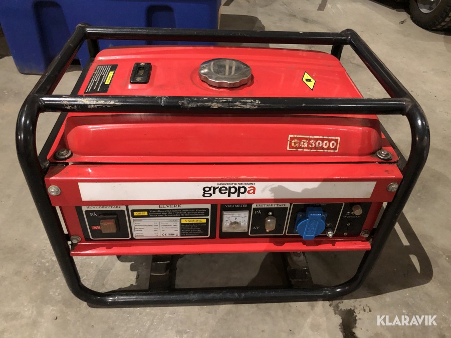 Elverk Greppa GG3000