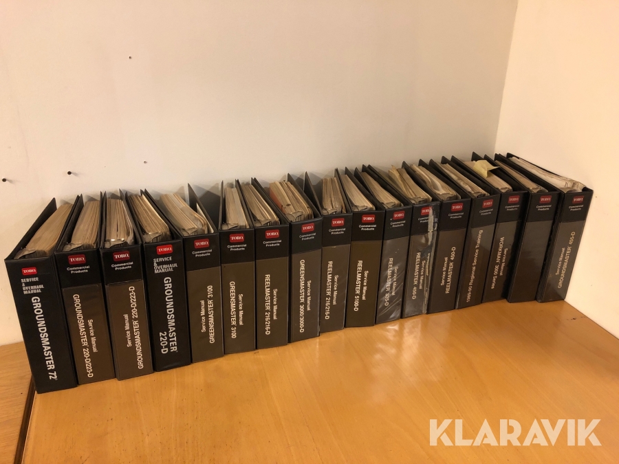 Servicemanualer Toro