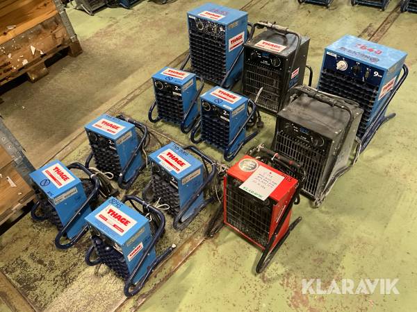 Fläktar 11st El-björn, Ac, Veab