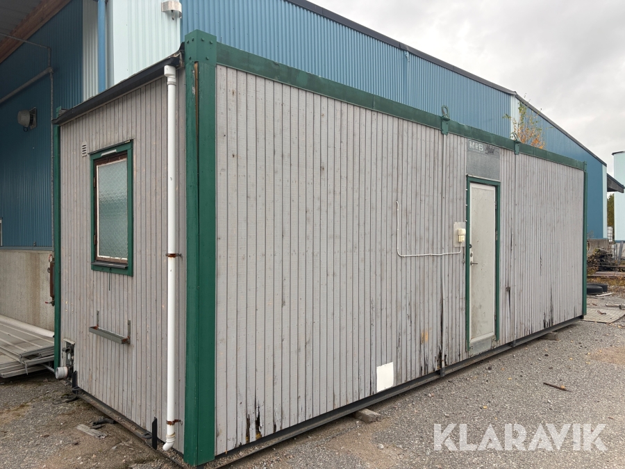 Rastvagn med omklädningsskåp M&B Modul