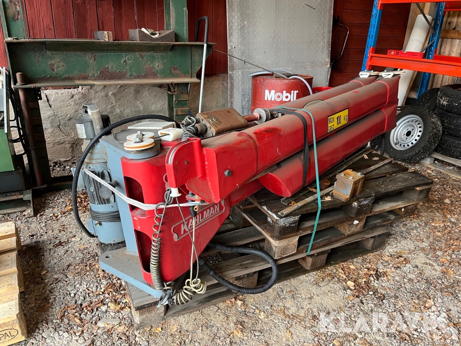 Pelarsvängkran Kahlman Quick-Lift