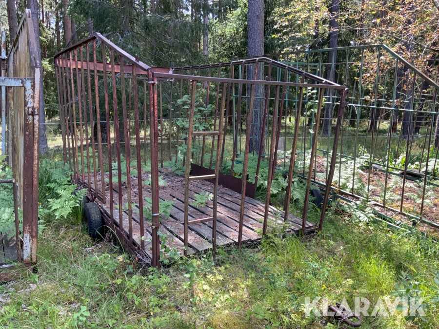 Balvagn   med 2 axlar