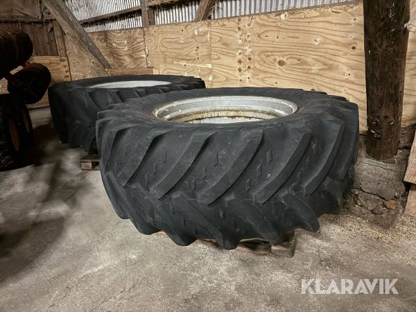 Dubbelmontage Stocks, Klebér 650/65R38 2 st