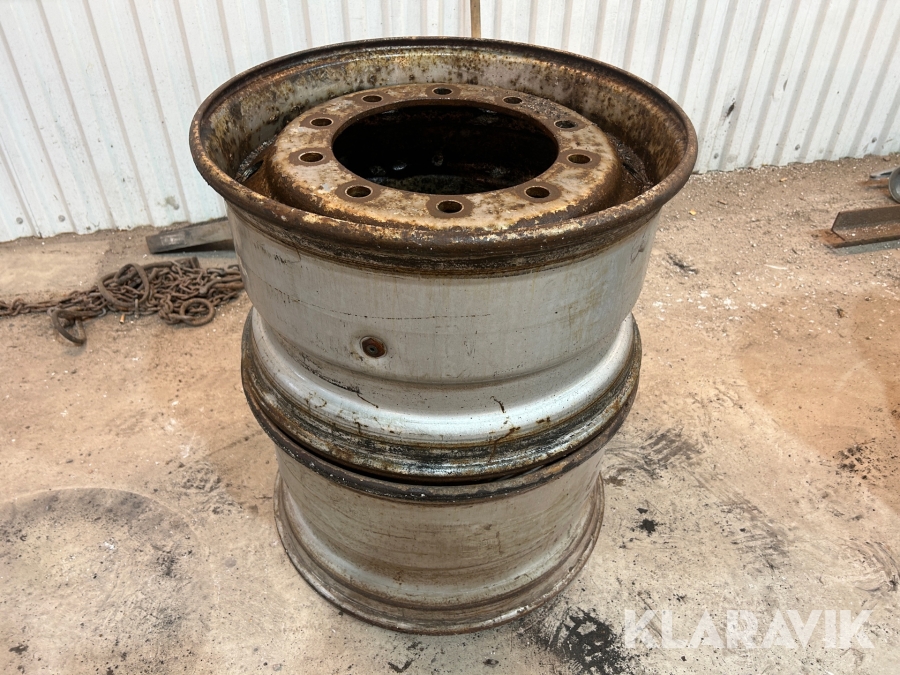 Fälgar till lastbil Scania Framfälgar 2st