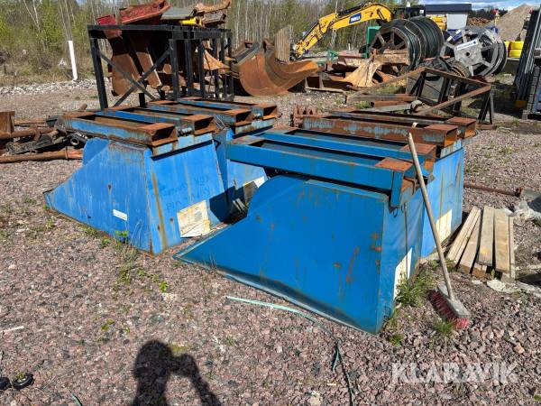 Tippcontainer Intra 4 st