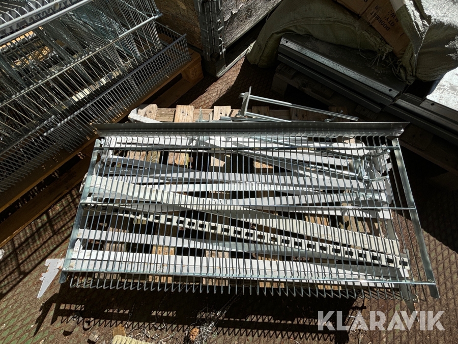 Butiksinredning diverse, 12st pallar