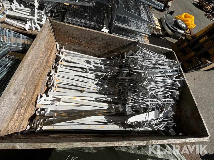 Butiksinredning diverse, 12st pallar