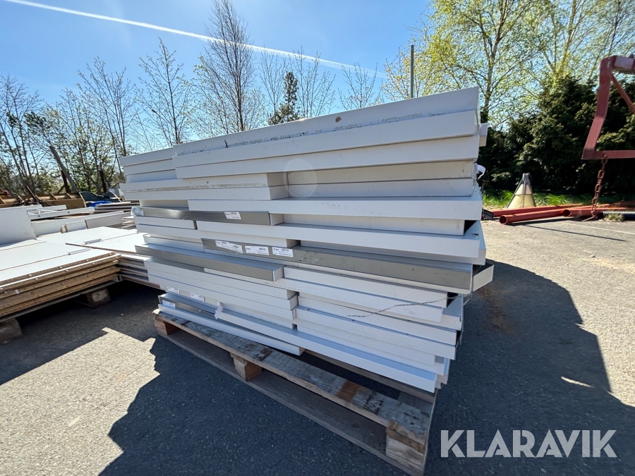 Butiksinredning diverse, 12st pallar