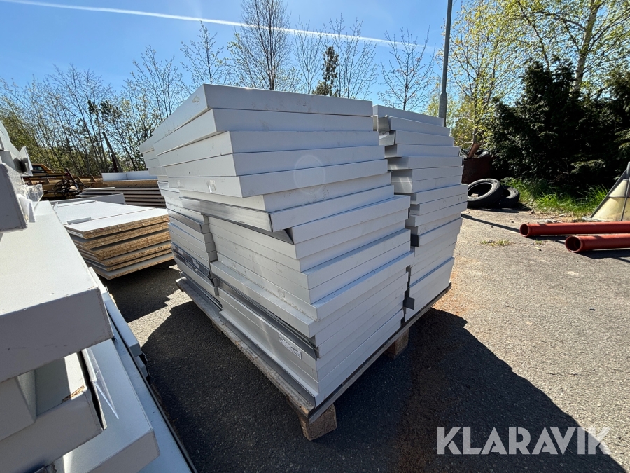 Butiksinredning diverse, 12st pallar