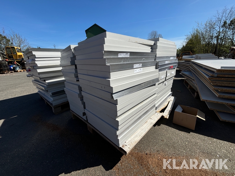 Butiksinredning diverse, 12st pallar