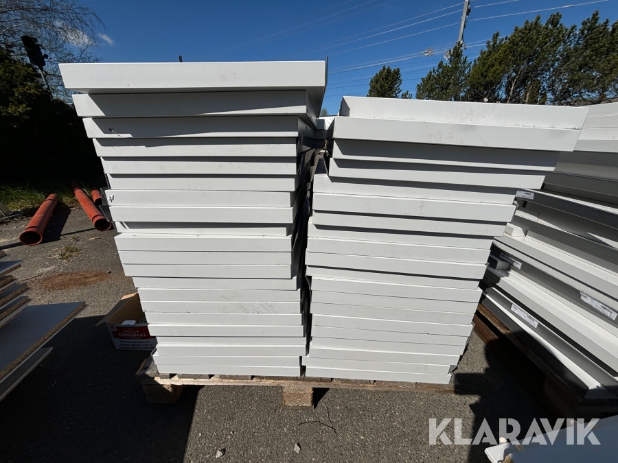 Butiksinredning diverse, 12st pallar