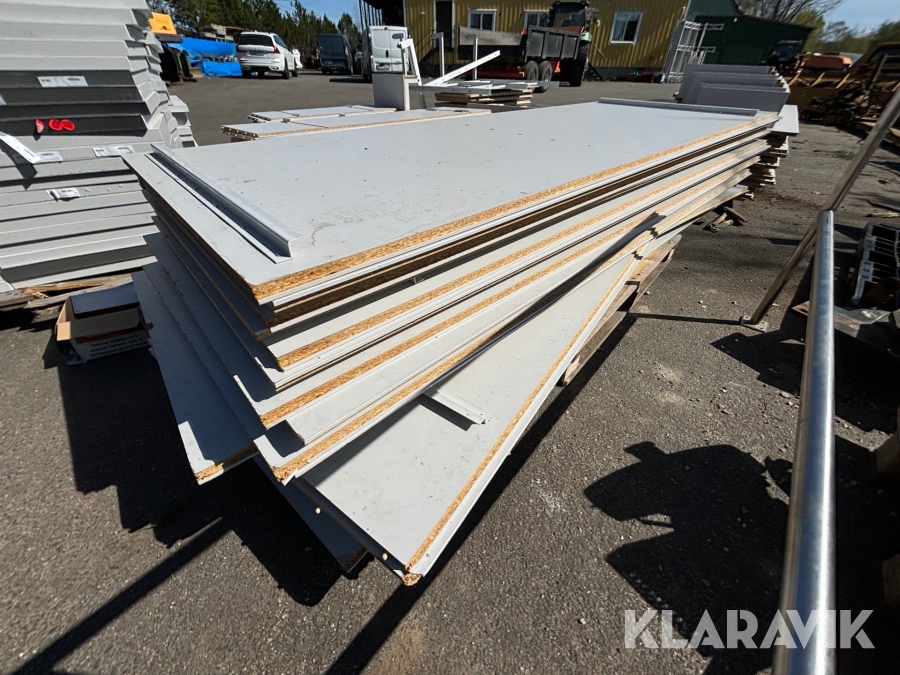 Butiksinredning diverse, 12st pallar