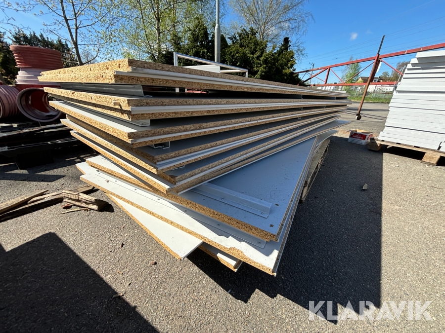 Butiksinredning diverse, 12st pallar