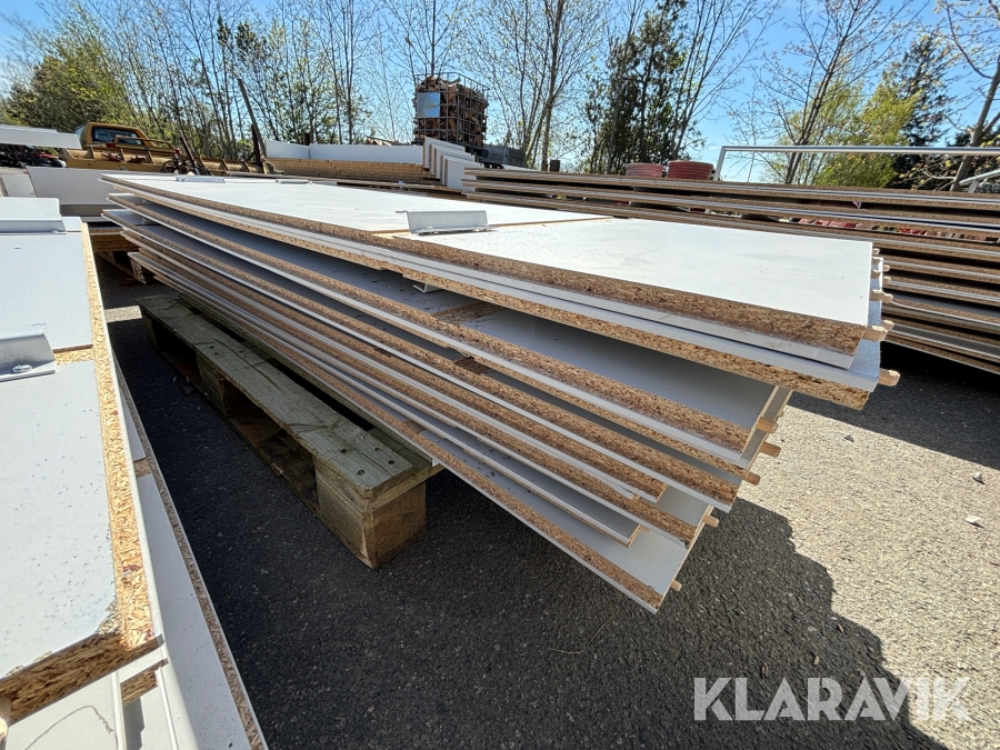 Butiksinredning diverse, 12st pallar