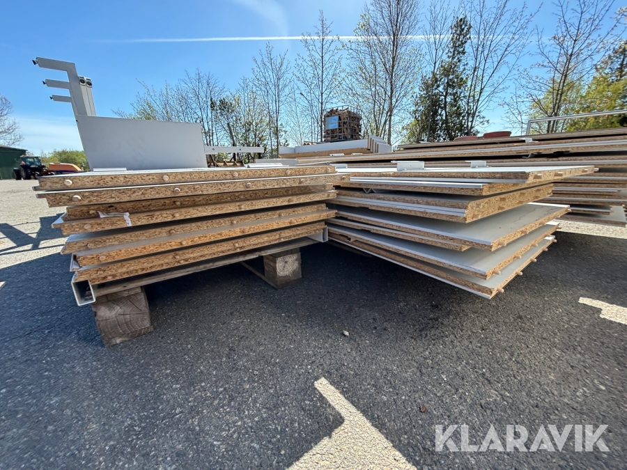 Butiksinredning diverse, 12st pallar