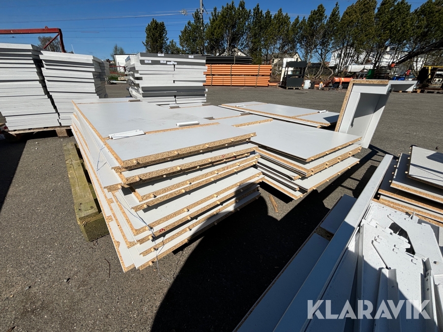 Butiksinredning diverse, 12st pallar