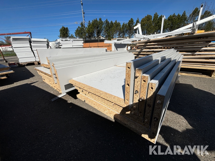 Butiksinredning diverse, 12st pallar