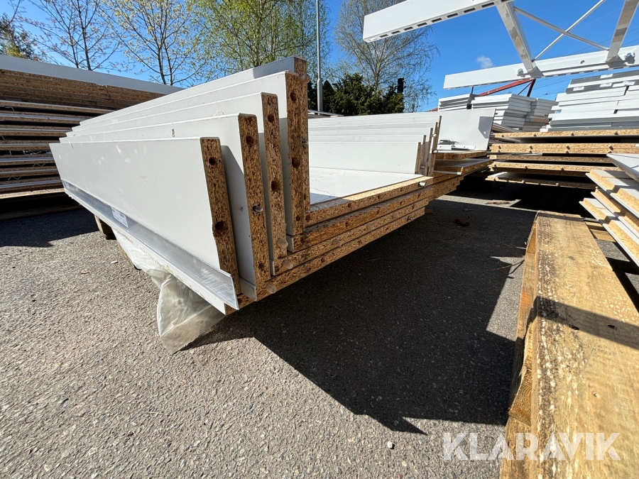 Butiksinredning diverse, 12st pallar