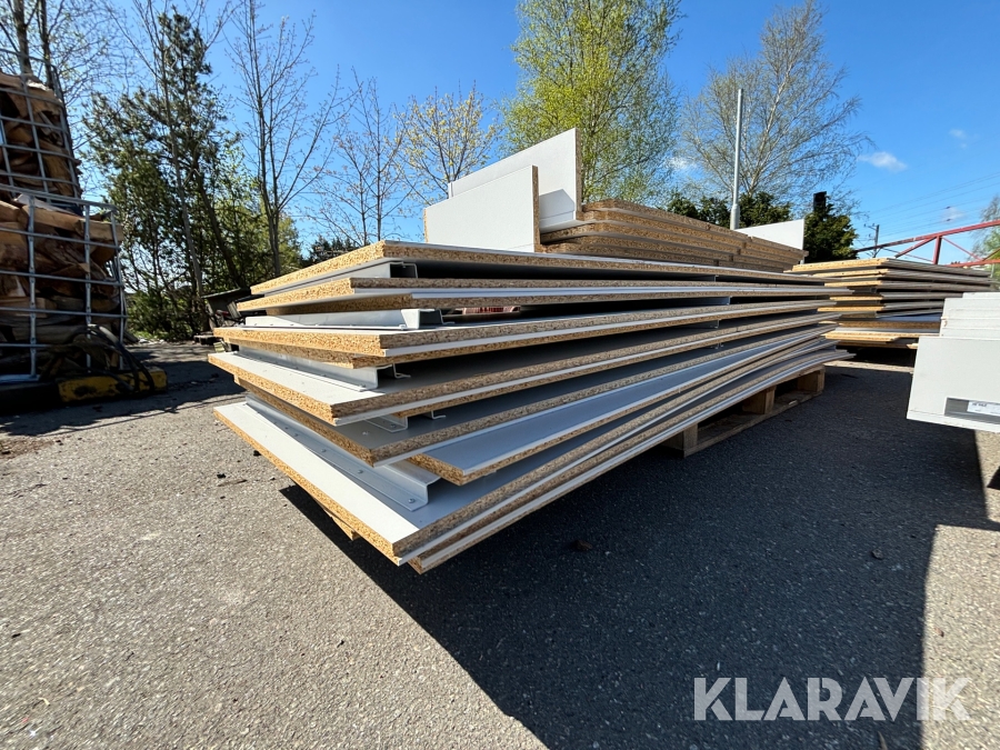 Butiksinredning diverse, 12st pallar