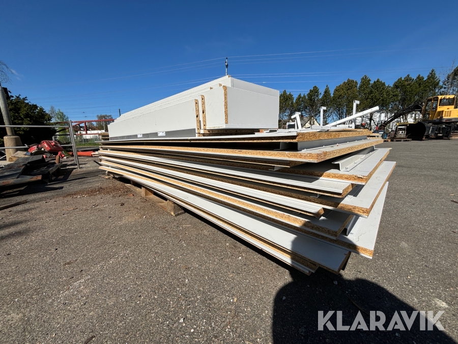 Butiksinredning diverse, 12st pallar