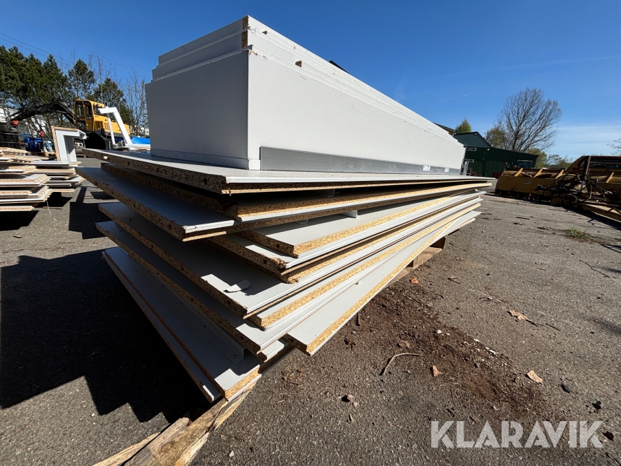 Butiksinredning diverse, 12st pallar