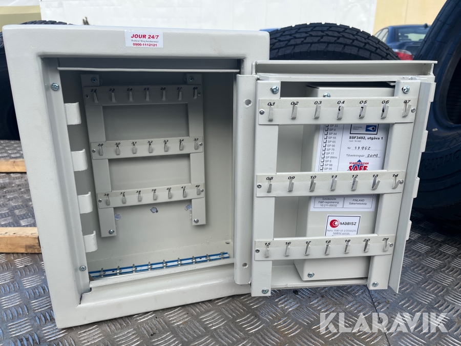 Nyckelskåp med kodlås Scandinavian Safe