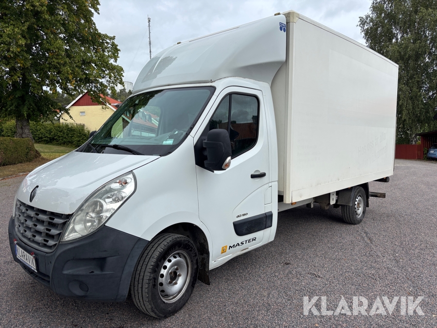 Volymskåp Renault Master 3.5t med baklift stop