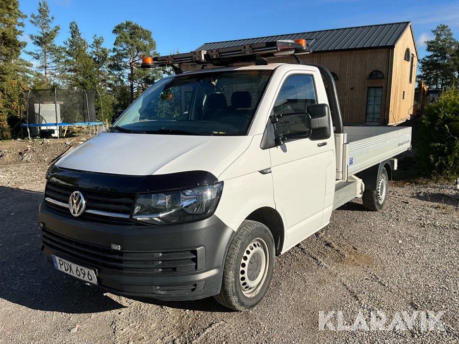 Pickup Volkswagen Transporter 2,0 Tdi DSG med takskylt