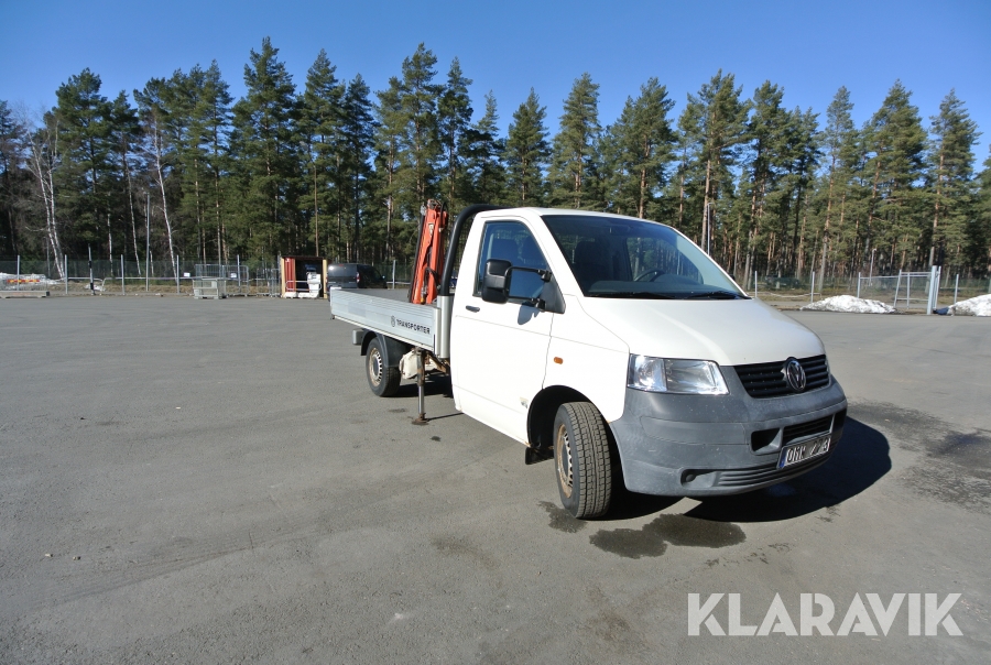 Pickup Volkswagen Transporter EH2,5 med Kran