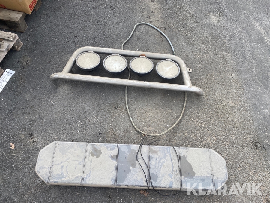 Extraljusramp och takramp