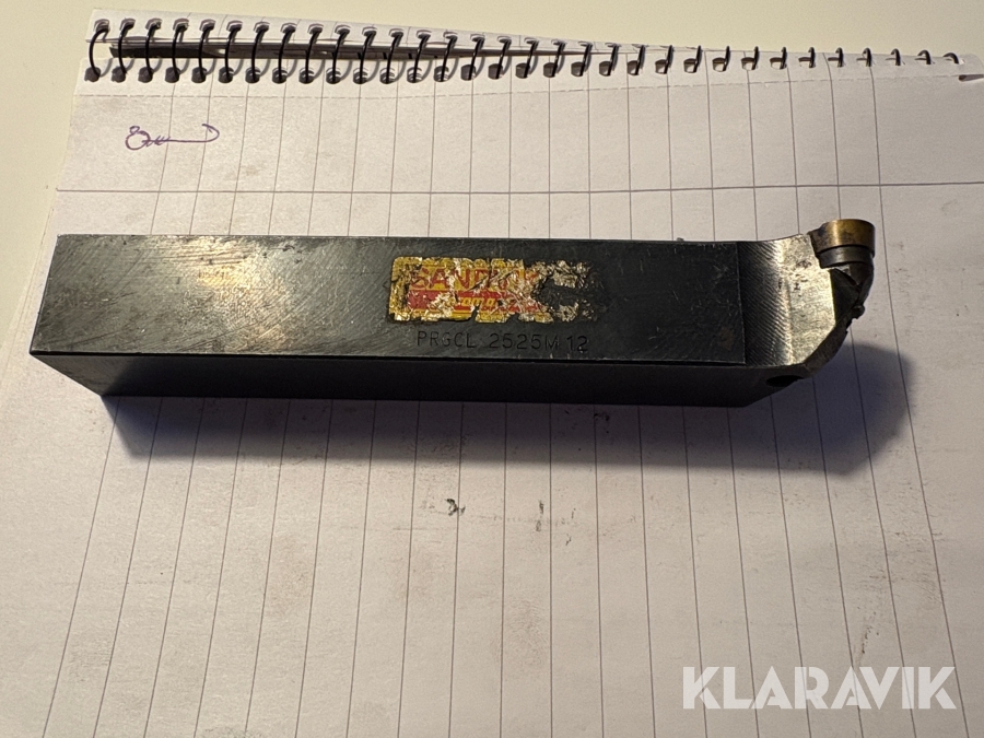 Svarvstål Sandvik PRGCL 2525M12