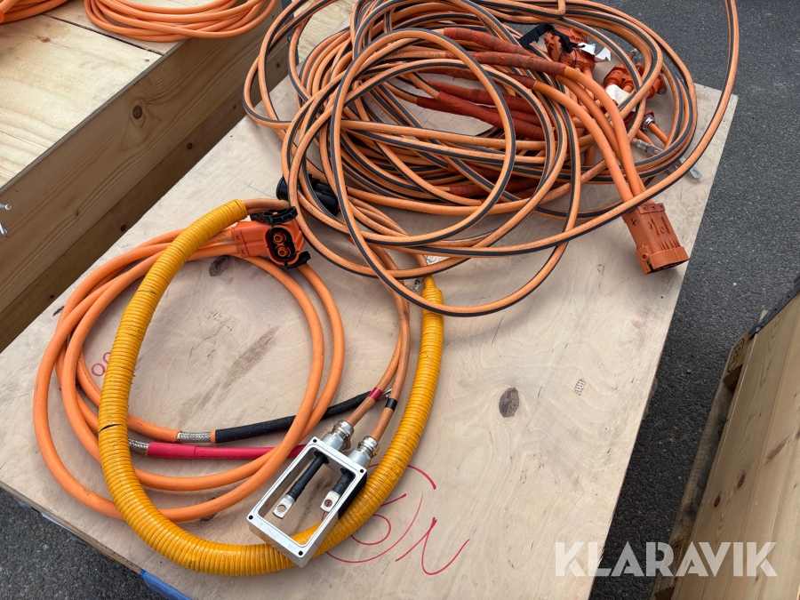 Diverse Högspännings DC kabel för elbil/testverksamhet/DC utrustning