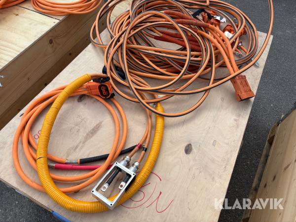 Diverse Högspännings DC kabel för elbil/testverksamhet/DC utrustning
