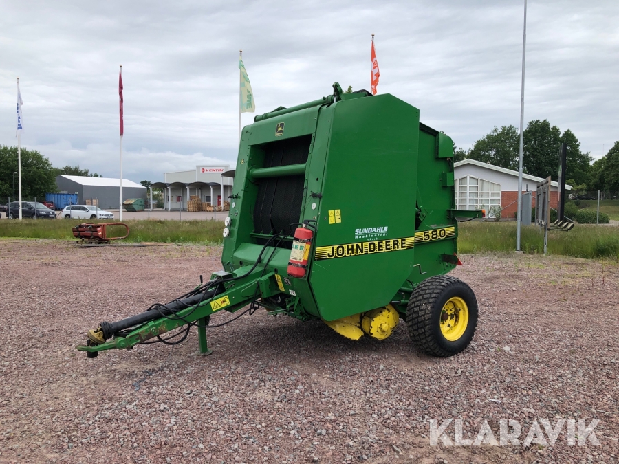 Rundbalspress  John Deere  580 