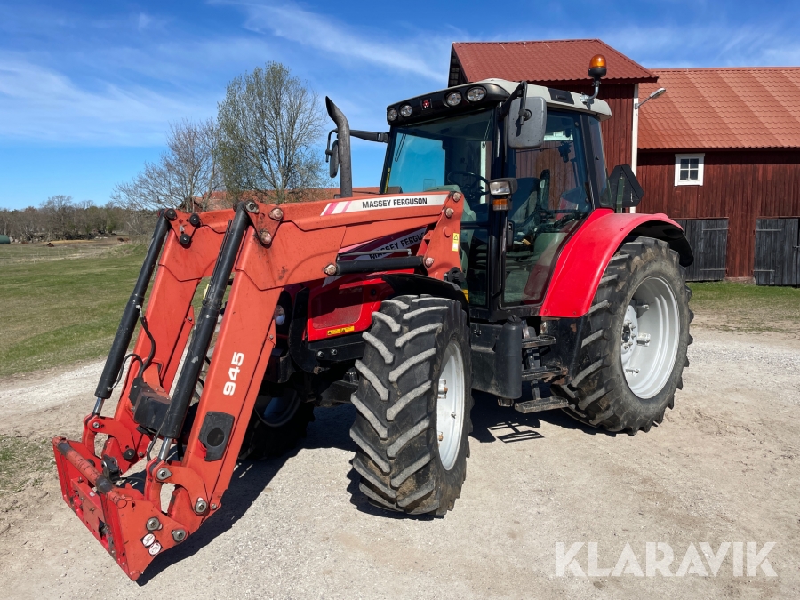 Traktor Massey Ferguson 5445 med lastare 945