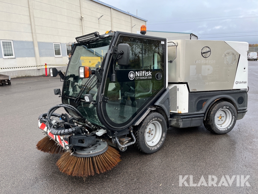 Sopmaskin Nilfisk City ranger, Motala, Klaravik auktioner