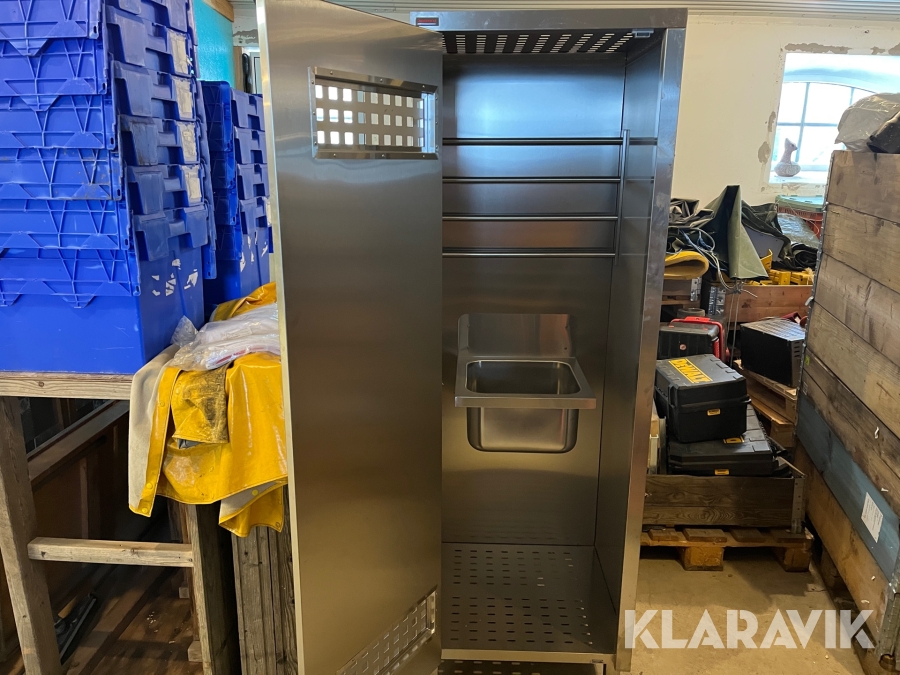 Städskåp Novameta (Rostfritt)