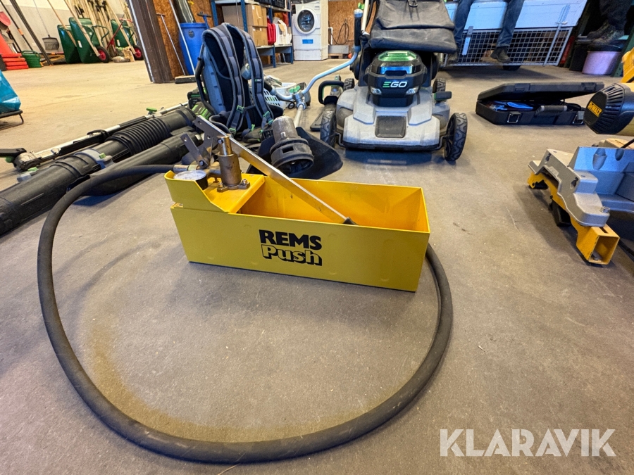 Provtryckningspump Rems push