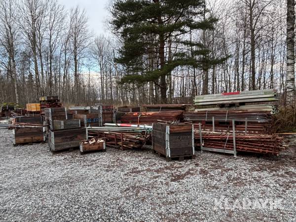 Stort parti med delar till hakiställning